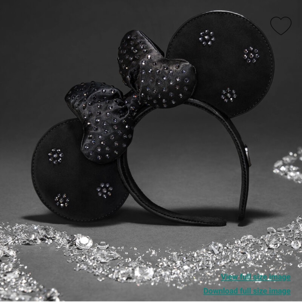 Loungefly Limited Edition Minnie Mouse Swarovski® Crystals Ear Headband